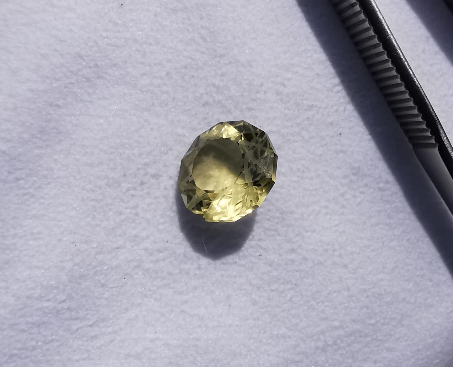 Quarzo Citrino taglio poligonale sfaccettato 6,44 ct