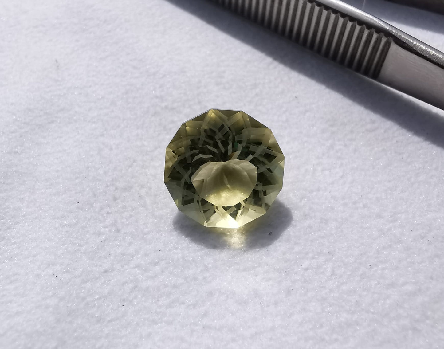 Quarzo Citrino taglio poligonale sfaccettato 6,44 ct