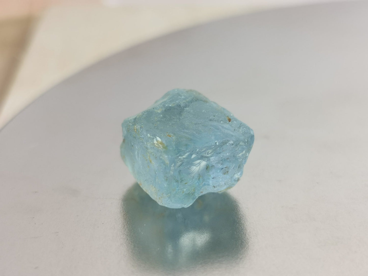 Acquamarina grezza 13,60 ct