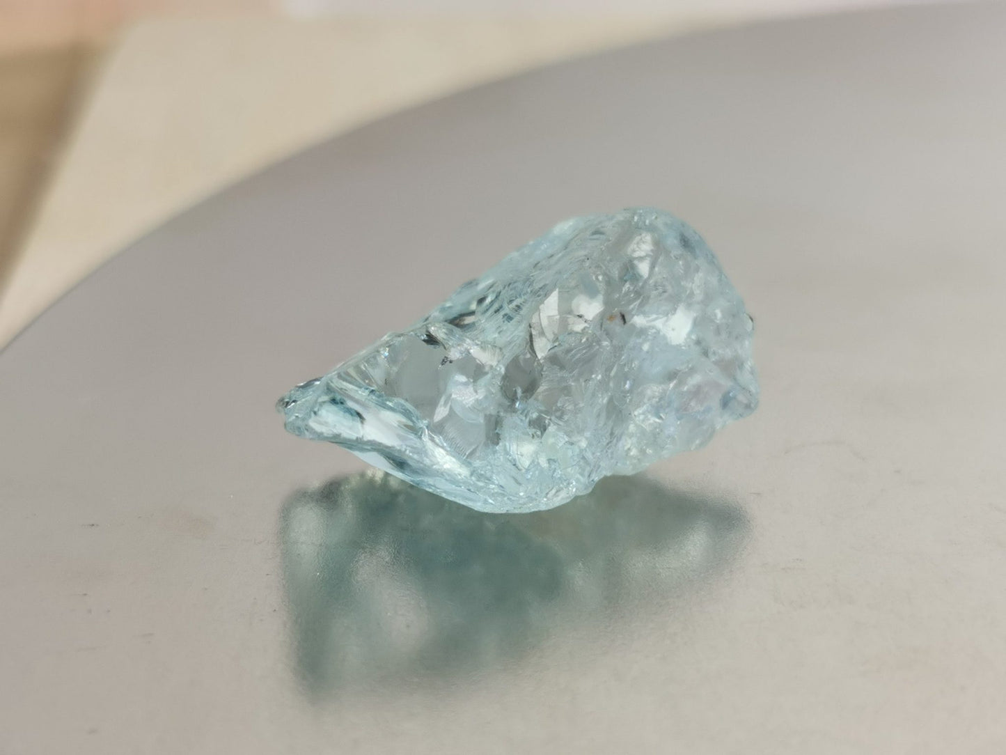 Acquamarina grezza 12,85 ct