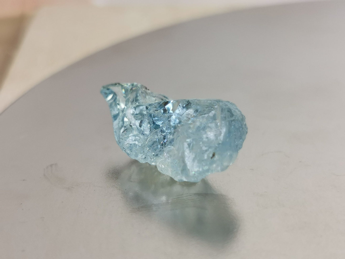 Acquamarina grezza 12,85 ct