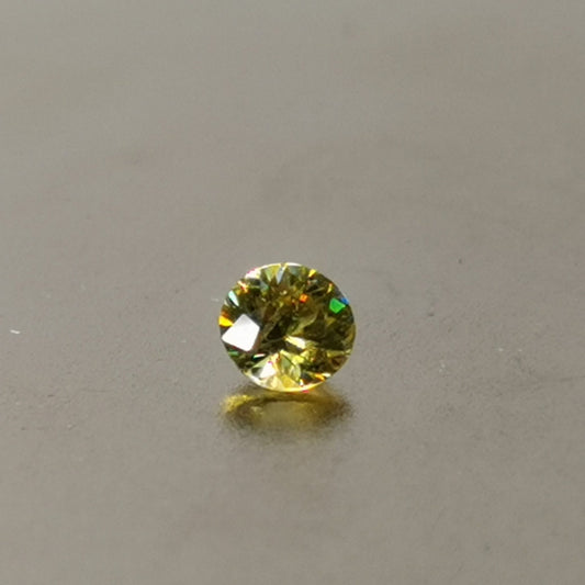 Sfene taglio brillante rotondo 0,35 ct