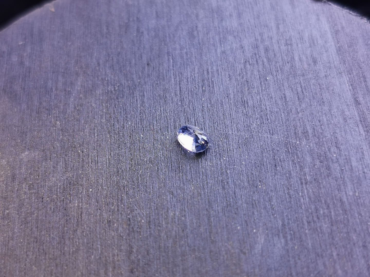 Zaffiro taglio ovale 0,48 ct