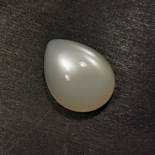 Adularia Pietra di Luna taglio goccia cabochon 7,73 ct