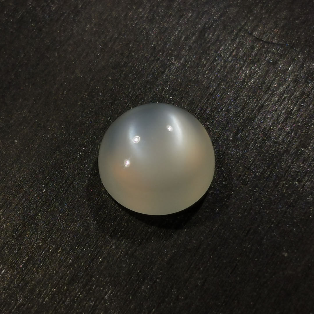 Adularia Pietra di Luna taglio rotondo cabochon 5,62 ct