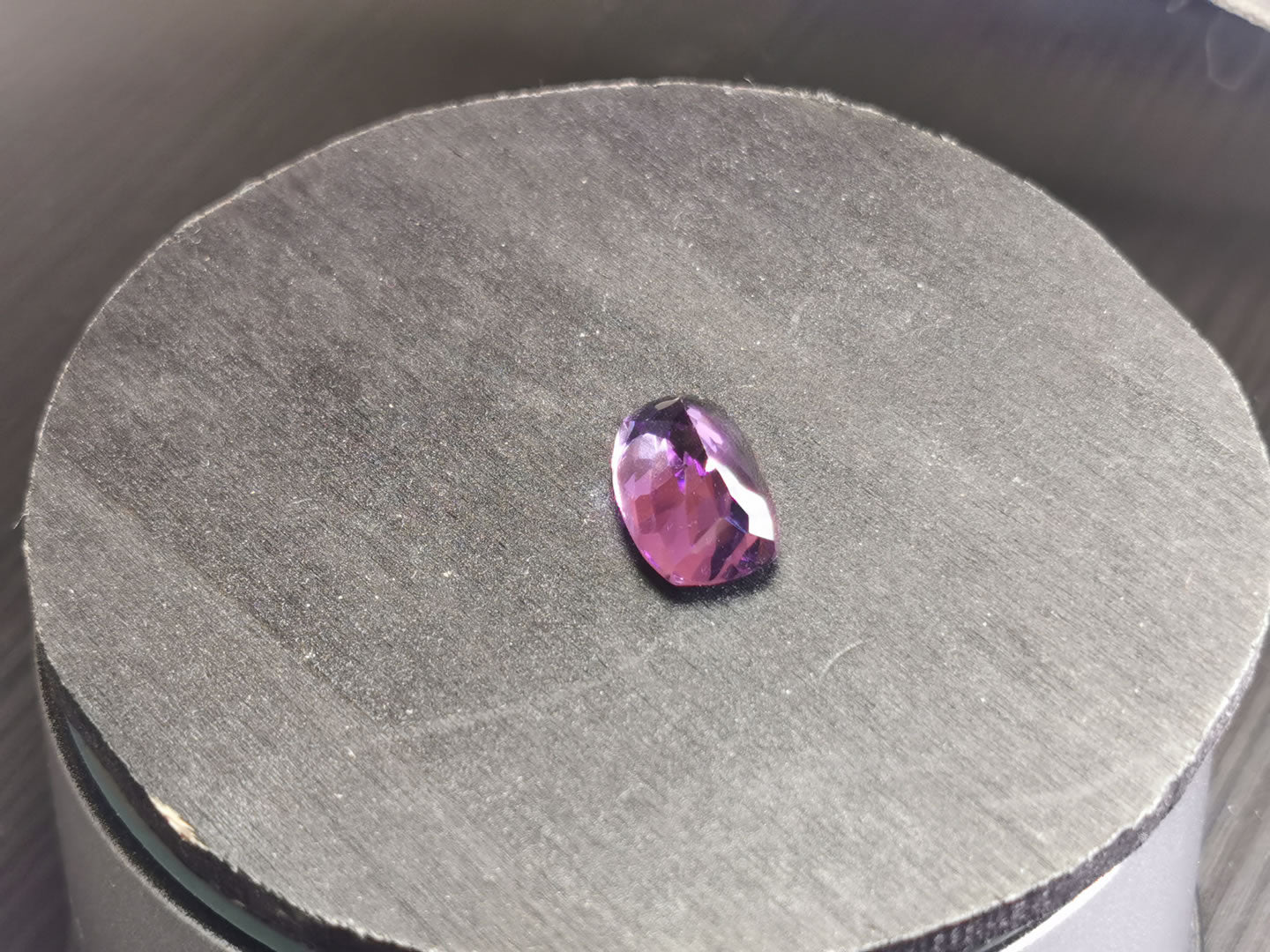 Ametista taglio rettangolare cuscino 6,80 ct