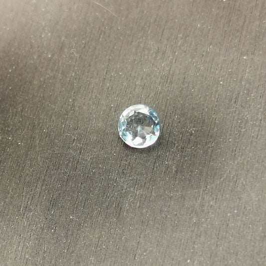 Acquamarina taglio rotondo 0,40 ct