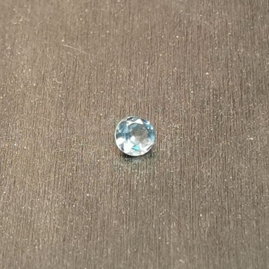 Acquamarina taglio rotondo 0,41 ct