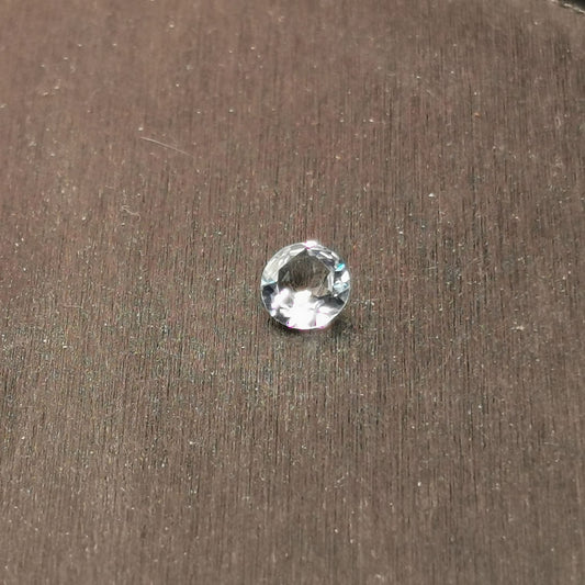 Acquamarina taglio rotondo 0,44 ct