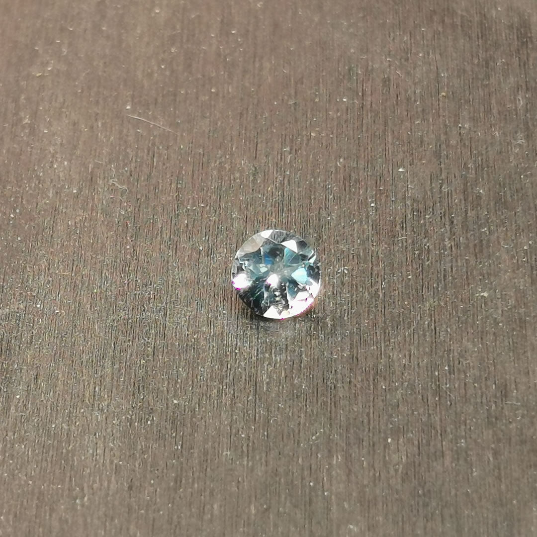 Acquamarina taglio rotondo 0,89 ct